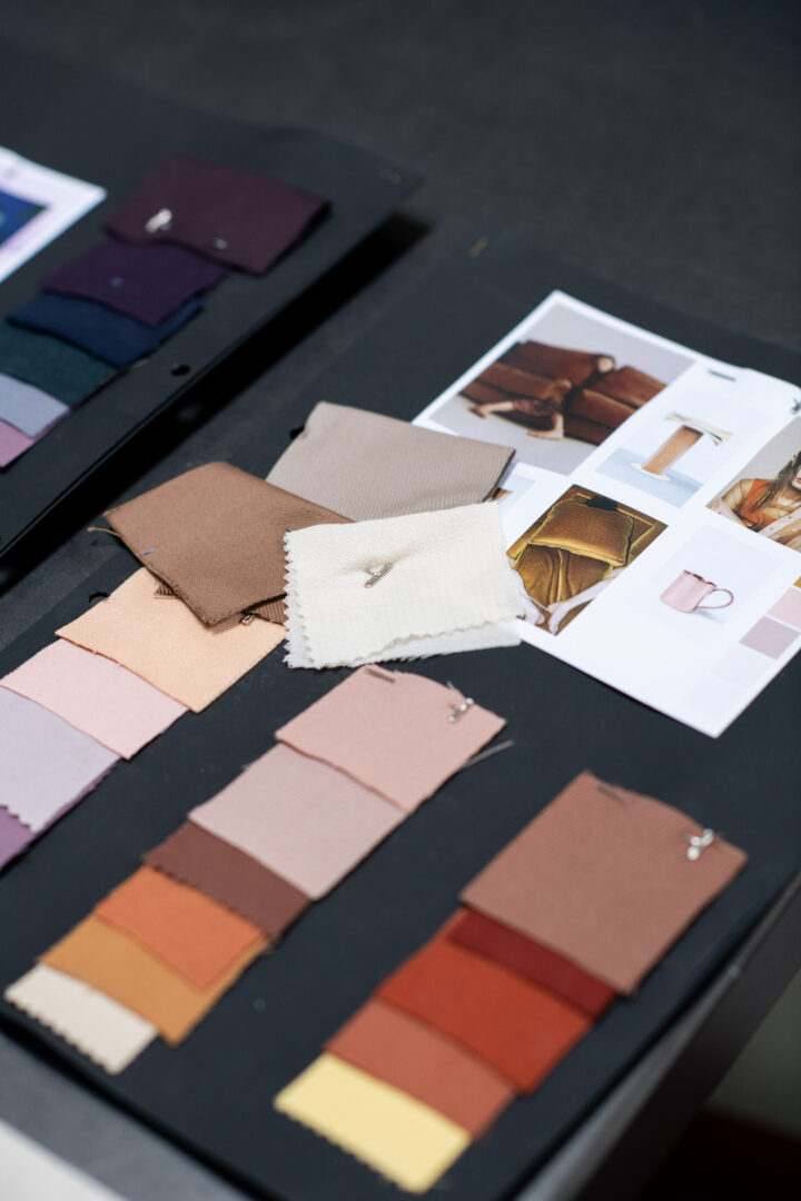 Color research and creation of color palettes for collections and projects by brands and companies. Photo: Rachele Salvioli