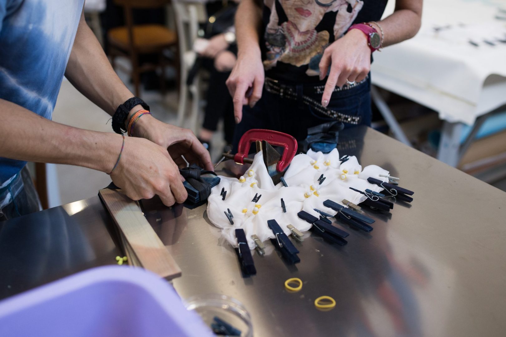 Creation of prototypes and proof of concepts ranging from handcrafts to industrial manufacturing. Photo: Rachele Salvioli